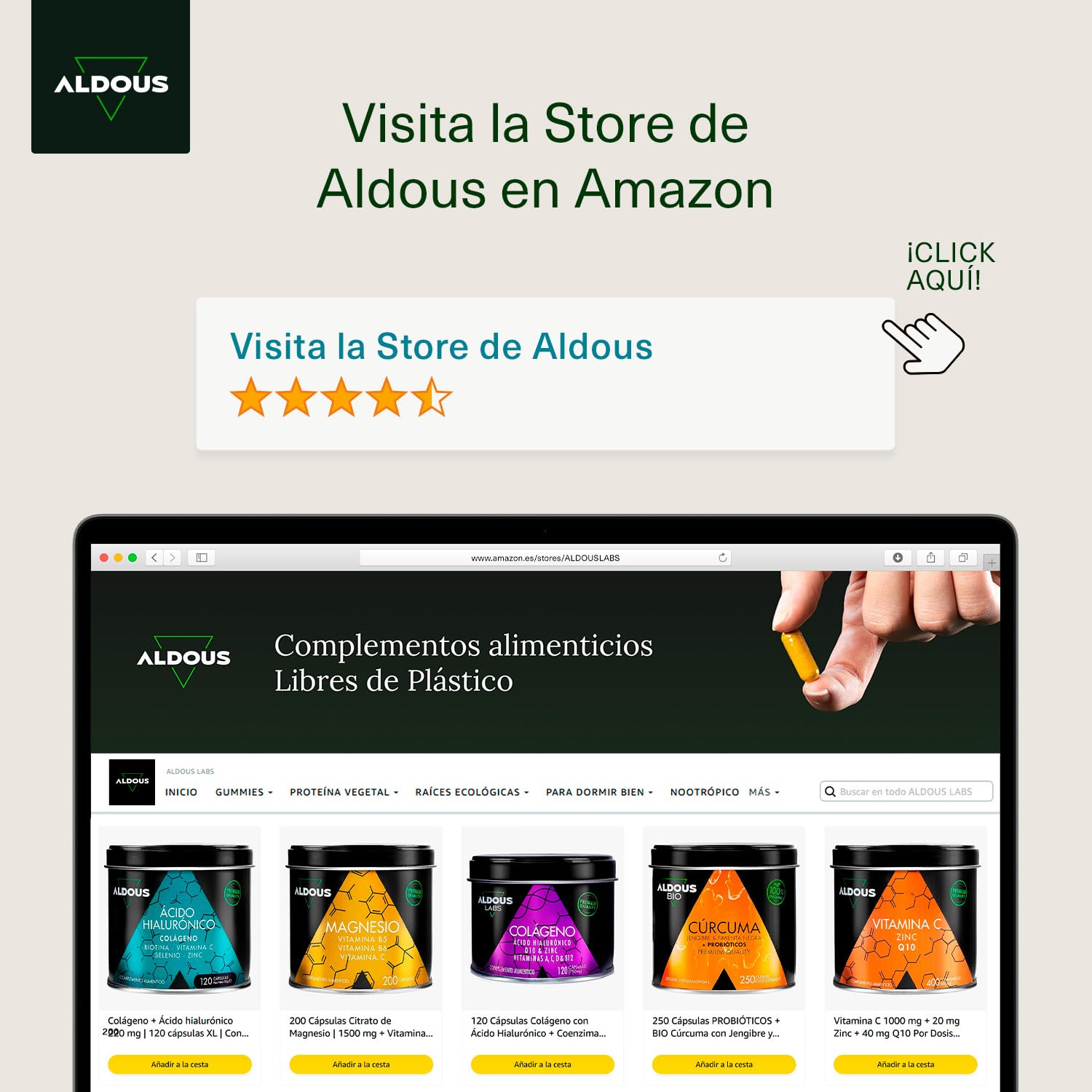 Colágeno Hidrolisado Puro + Ácido Hialurônico + Coenzima Q10 + Vitaminas e B12 + Zinco - 120 dias Dose Máxima - Fórmula Avançada - Colágeno para Articulações Fortes, Pele Lisa e Energia