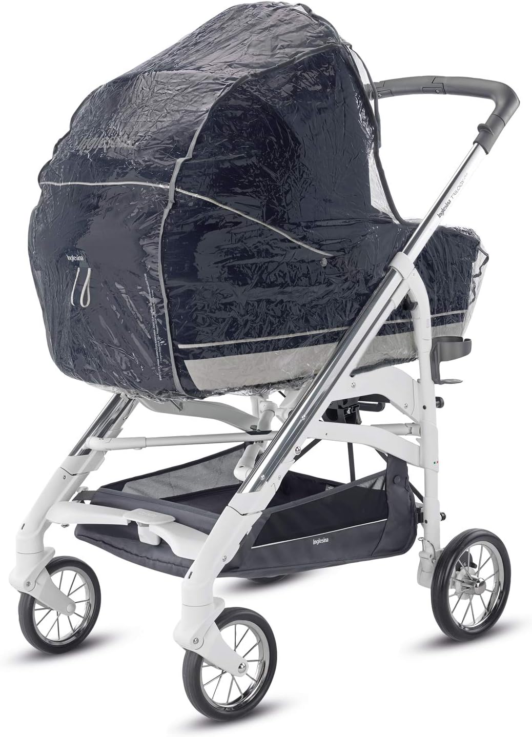 Inglesina A096KG000 - Protetor de chuva para carrinho de passeio, compatível com Aptica/Trilogy/Quad