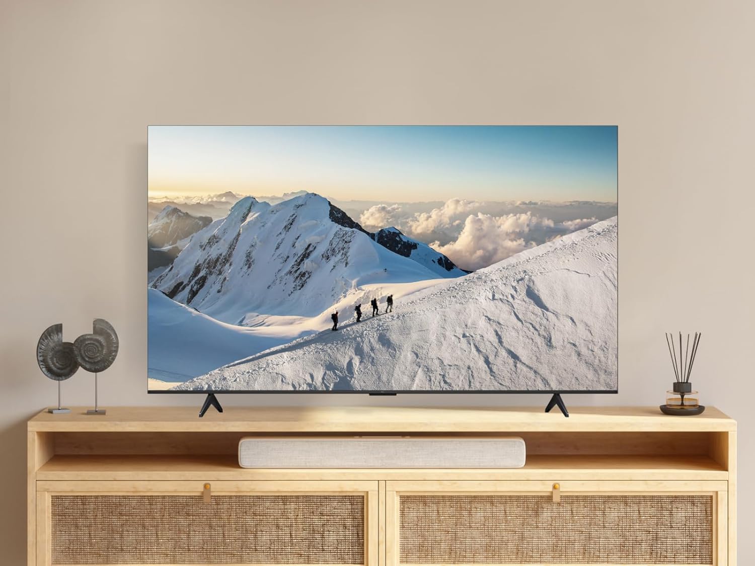 TCL 55T69C QLED 55", TV Direct LED, HDR 4K, Smart TV con Google TV (Dolby Vision y Atmos, Game Master, Motion Clarity, Compatible con Google Assistant y Alexa)