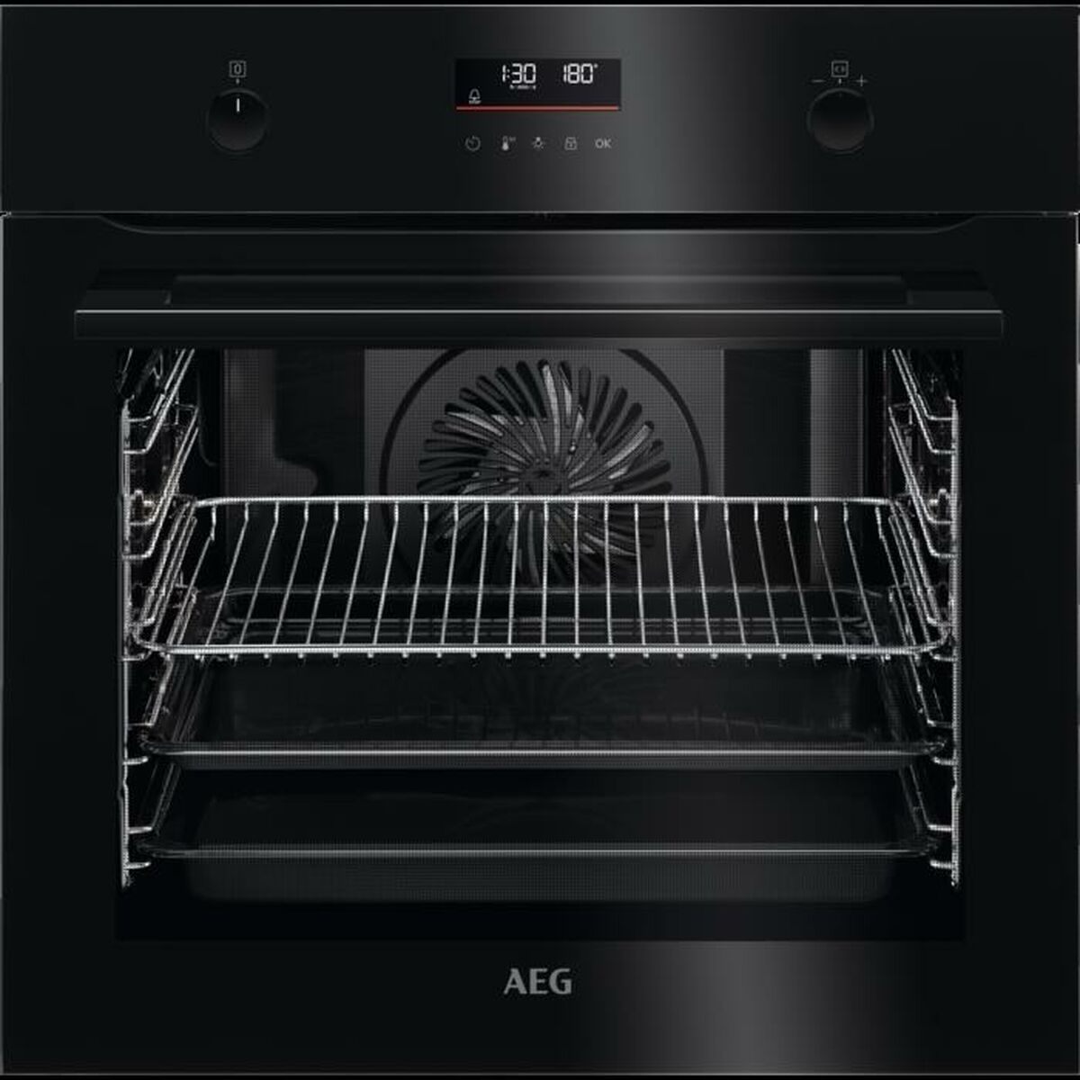 Forno Pirolítico AEG BPK535060B 2300 W 71 L