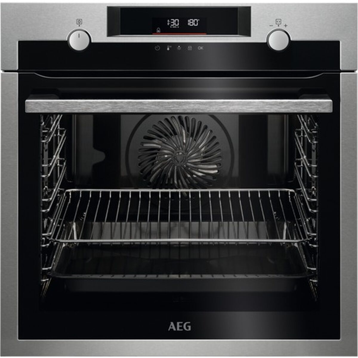 Forno Pirolítico AEG BPE53516XM 3500 W 71 L