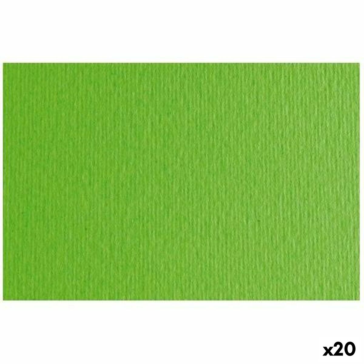 Cartolina Sadipal LR 200 Texturada Verde Claro 50 x 70 cm (20 Unidades)