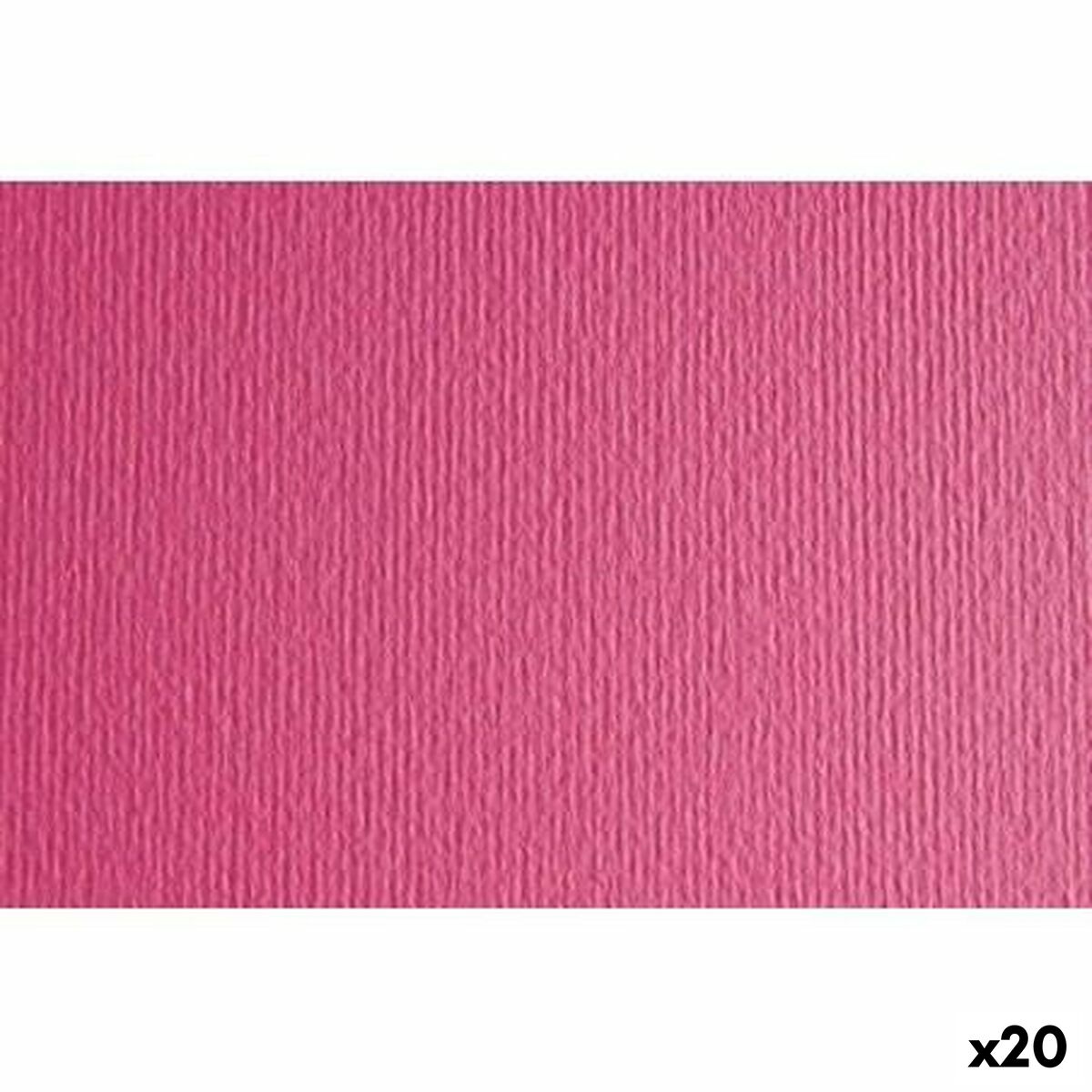 Cartolina Sadipal LR 220 Fúcsia 50 x 70 cm Texturada (20 Unidades)