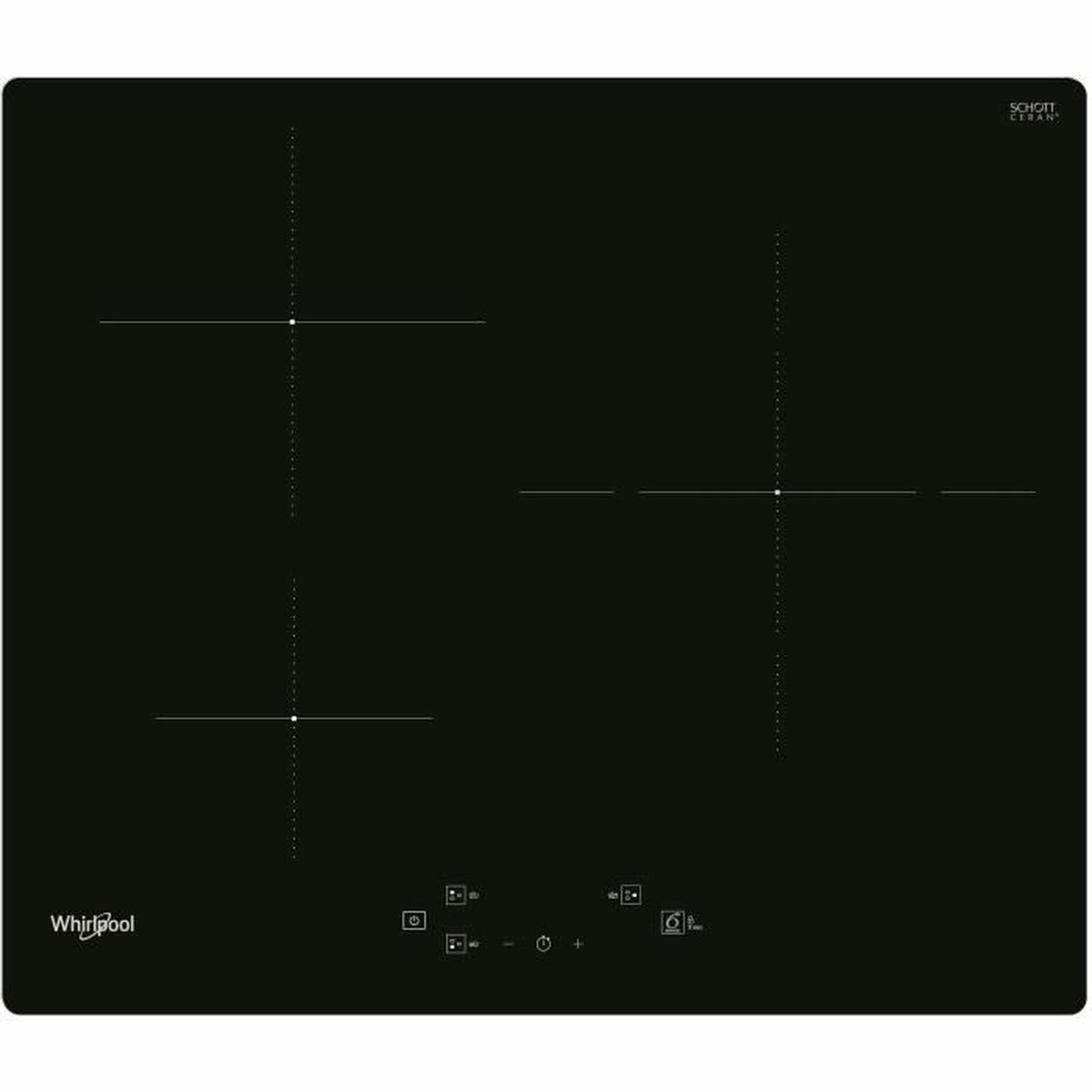 Placa de Indução Whirlpool Corporation WS Q1160 NE 60 cm