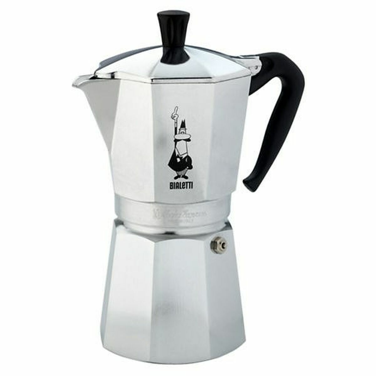Cafeteira Italiana Bialetti Moka Express Alumínio 12 Kopjes 0,75 L