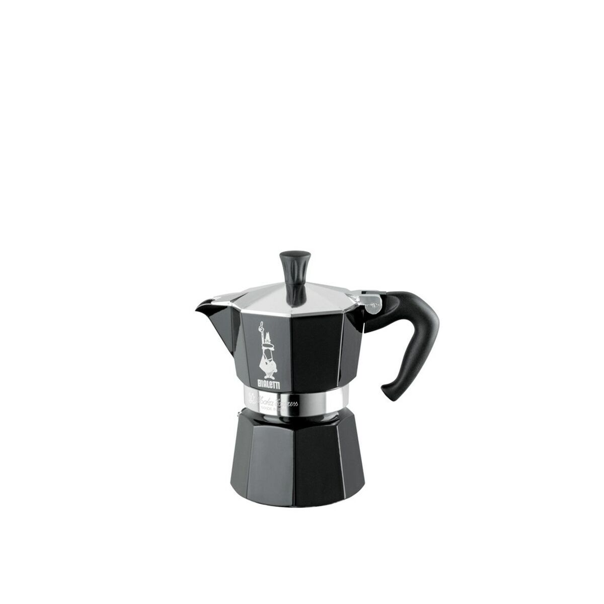 Cafeteira Italiana Bialetti Moka Express Preto Alumínio 6 Copos