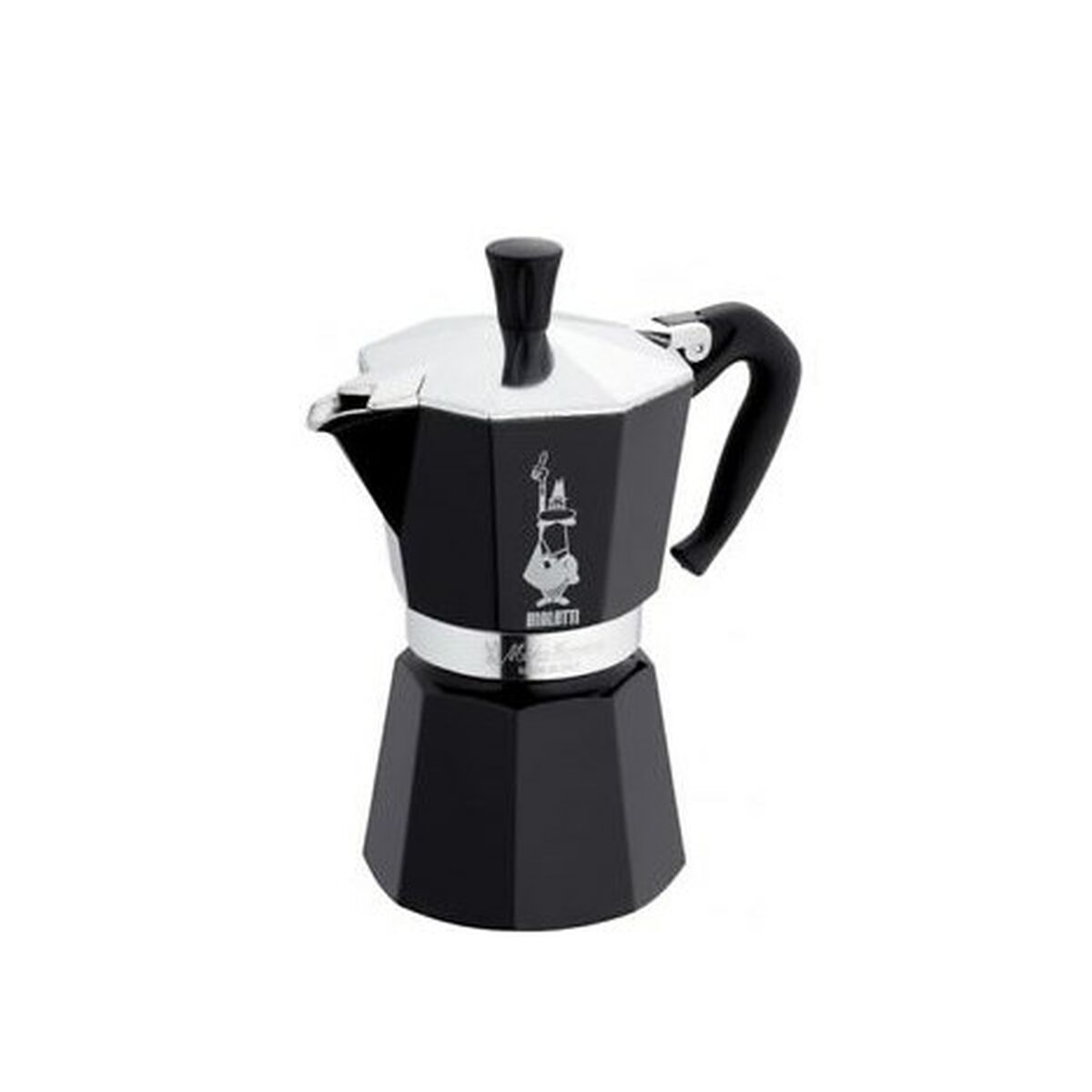 Cafeteira Italiana Bialetti 4951 Preto Alumínio 1 Copo
