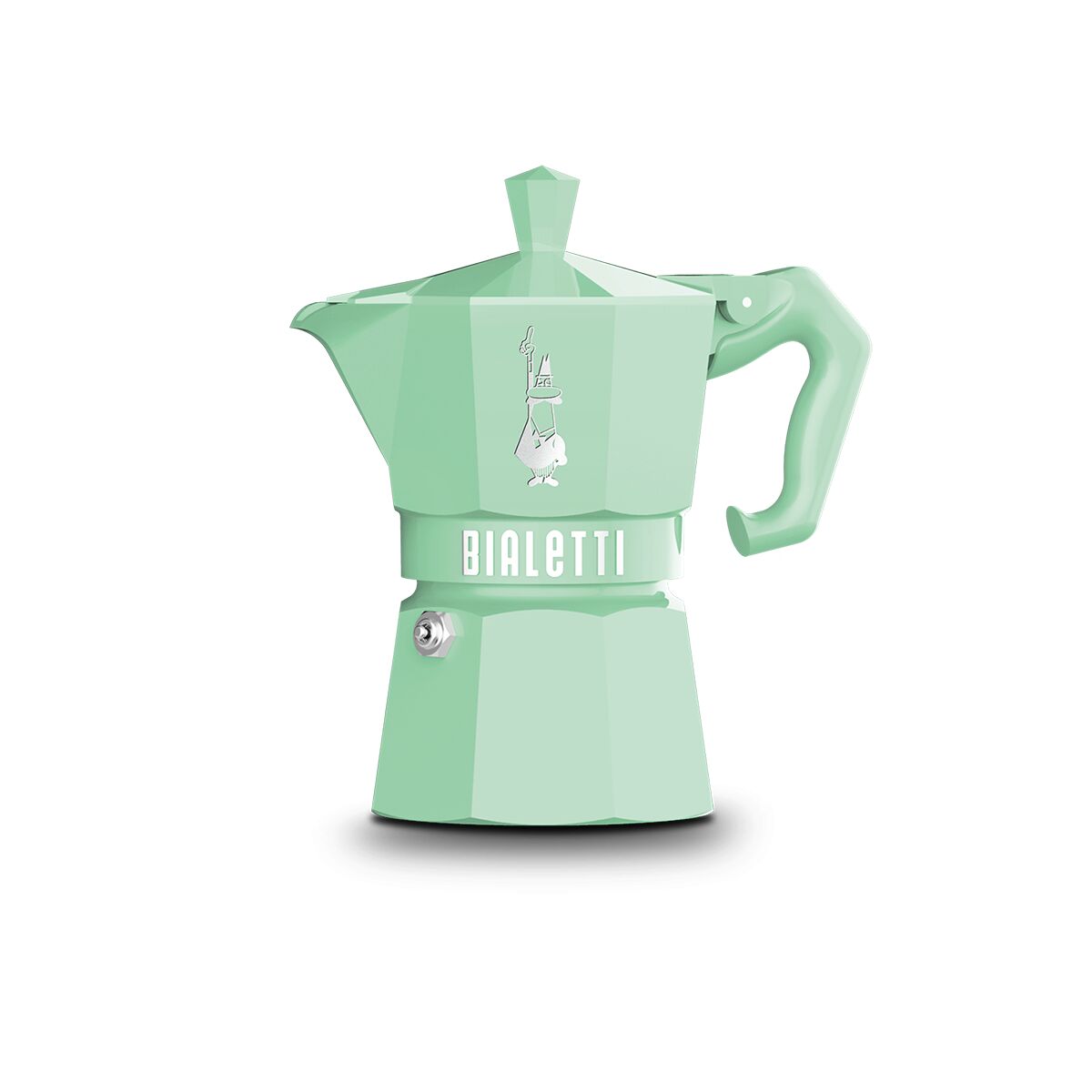 Cafeteira Italiana Bialetti MOKA EXCLUSIVE GREEN 3T Verde Alumínio 3 Kopjes