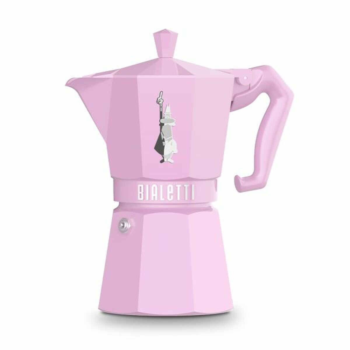 Cafeteira Italiana Bialetti MOKA EXCLUSIVE 6T Cor de Rosa Alumínio 6 Copos (6 Unidades)