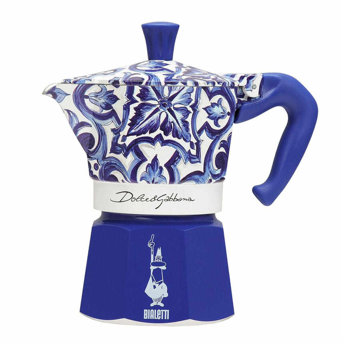 Cafeteira Italiana Bialetti MOKA D&G BLU MEDIT. 3T Azul Alumínio 3 Kopjes