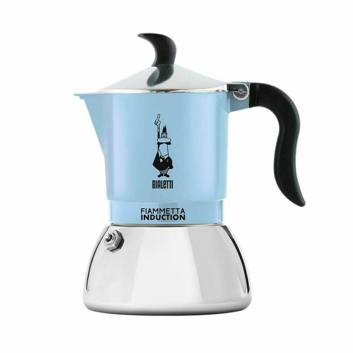 Cafeteira Italiana Bialetti 29587 Azul Alumínio Aço 100 ml