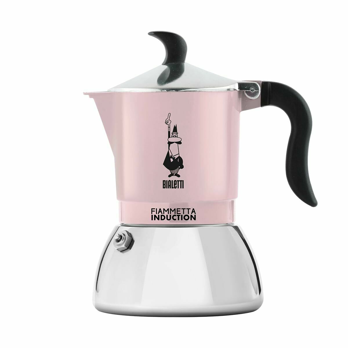Cafeteira Italiana Bialetti 29589 Aço inoxidável Alumínio 2 Kopjes Cor de Rosa