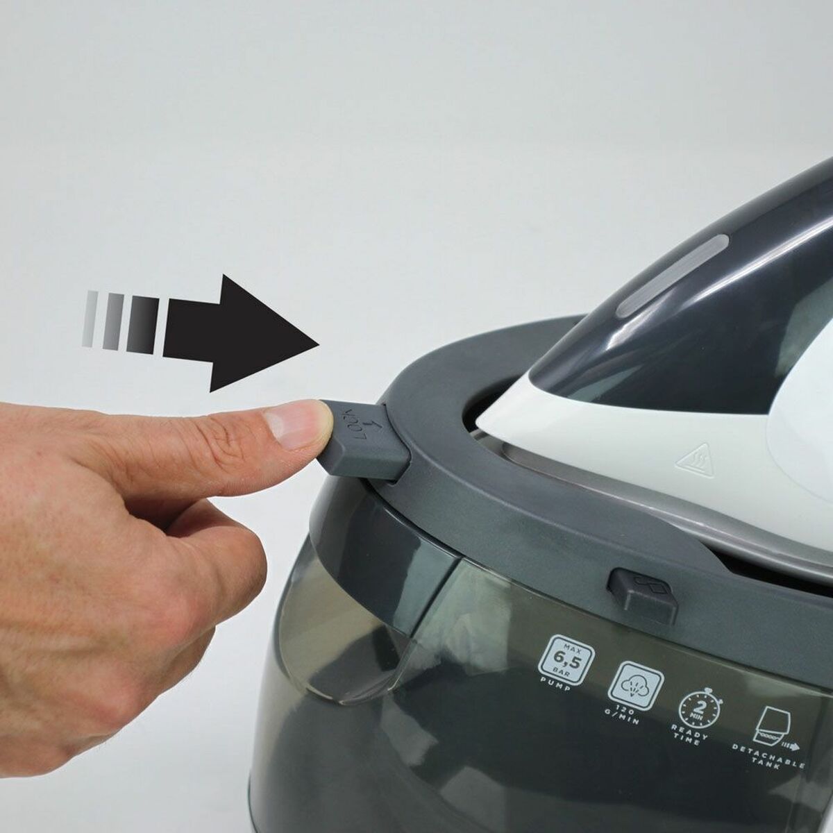 Centro de Engomar POLTI 2200 W