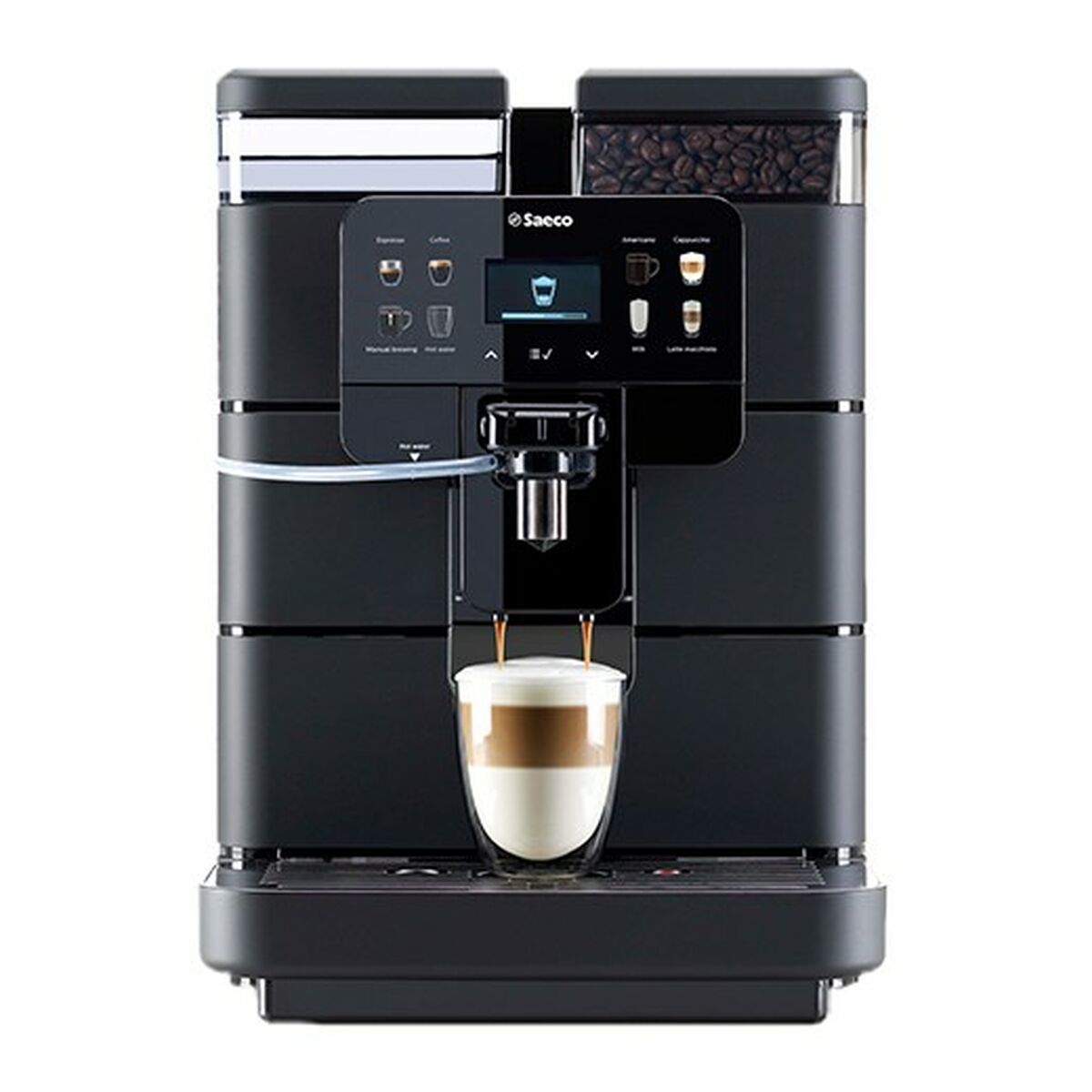 Cafeteira Superautomática Saeco New Royal OTC Preto 1400 W 2,5 L 2 Kopjes