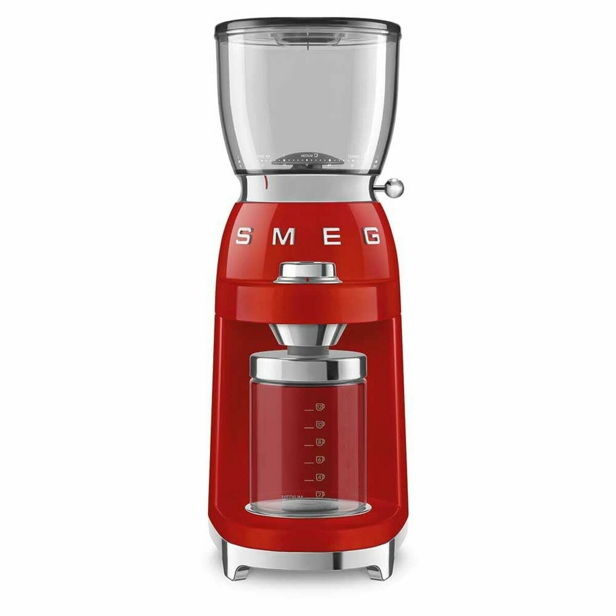 Moinho Elétrico Smeg CGF11RDEU Vermelho 150 W