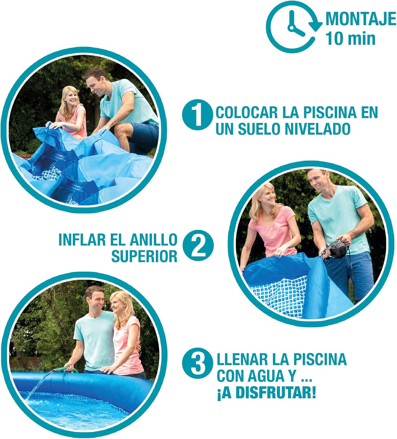 Intex Easy Set Piscina insuflável