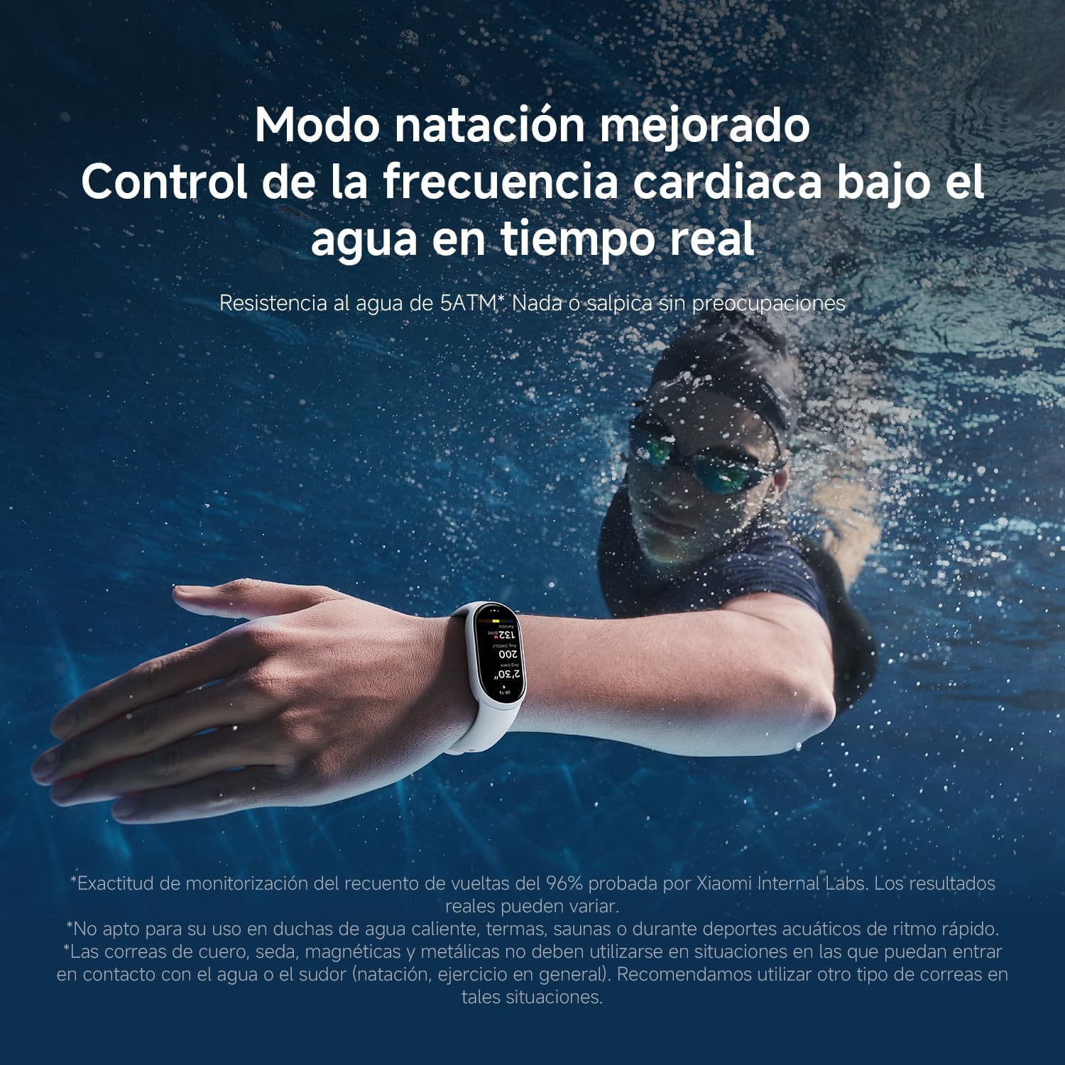 Xiaomi Smartband 10 Ecrã AMOLED