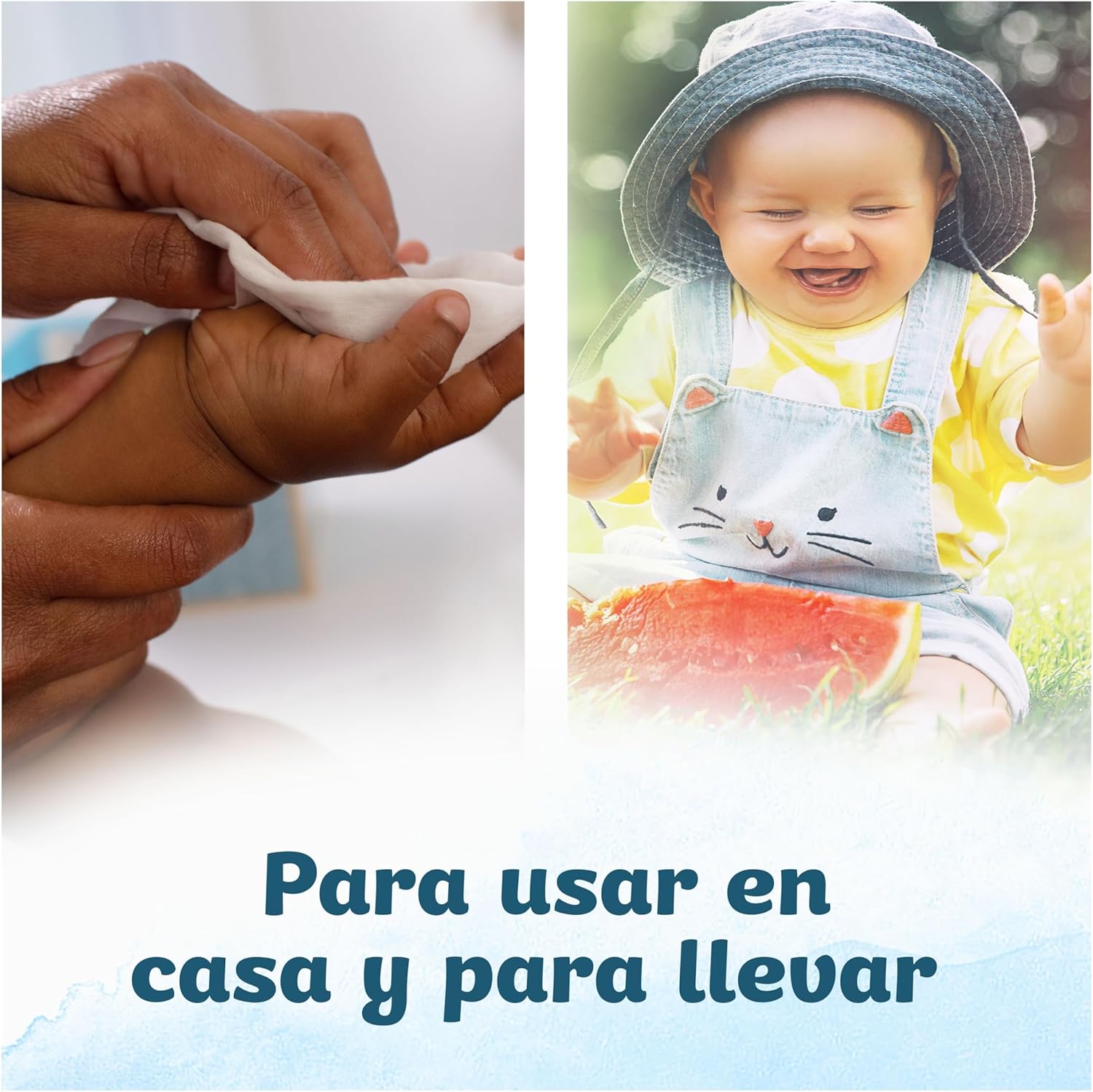 Dodot Toallitas Pure Aqua Para Bebé, 864 Toallitas (18 Packs de 48 Unidades), Ayuda A Restaurar El PH Natural De La Piel, 99% Agua, Sin plástico