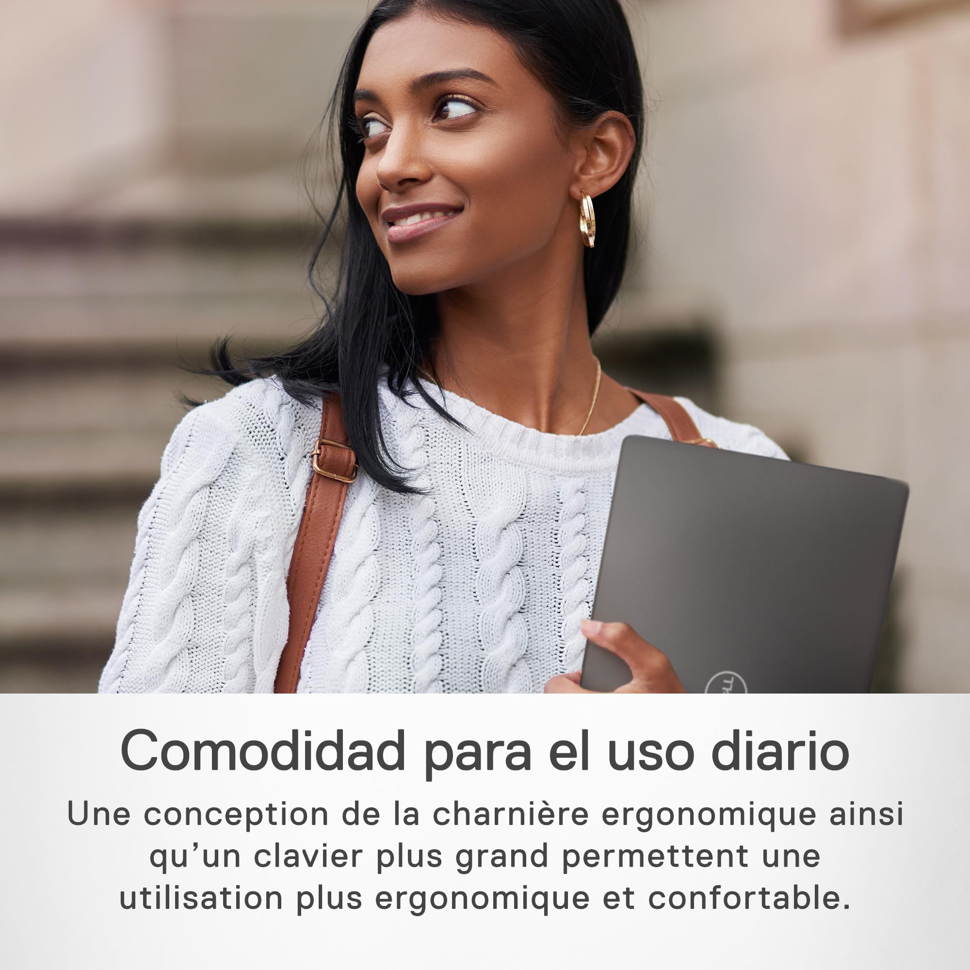 Portátil Dell Inspiron 15 3530 15,6" FHD 120 Hz, Intel Core i3-1305U, 8 GB de RAM DDR4, SSD de 256 GB, placa gráfica Intel UHD, Windows 11 Home, teclado QWERTY espanhol preto