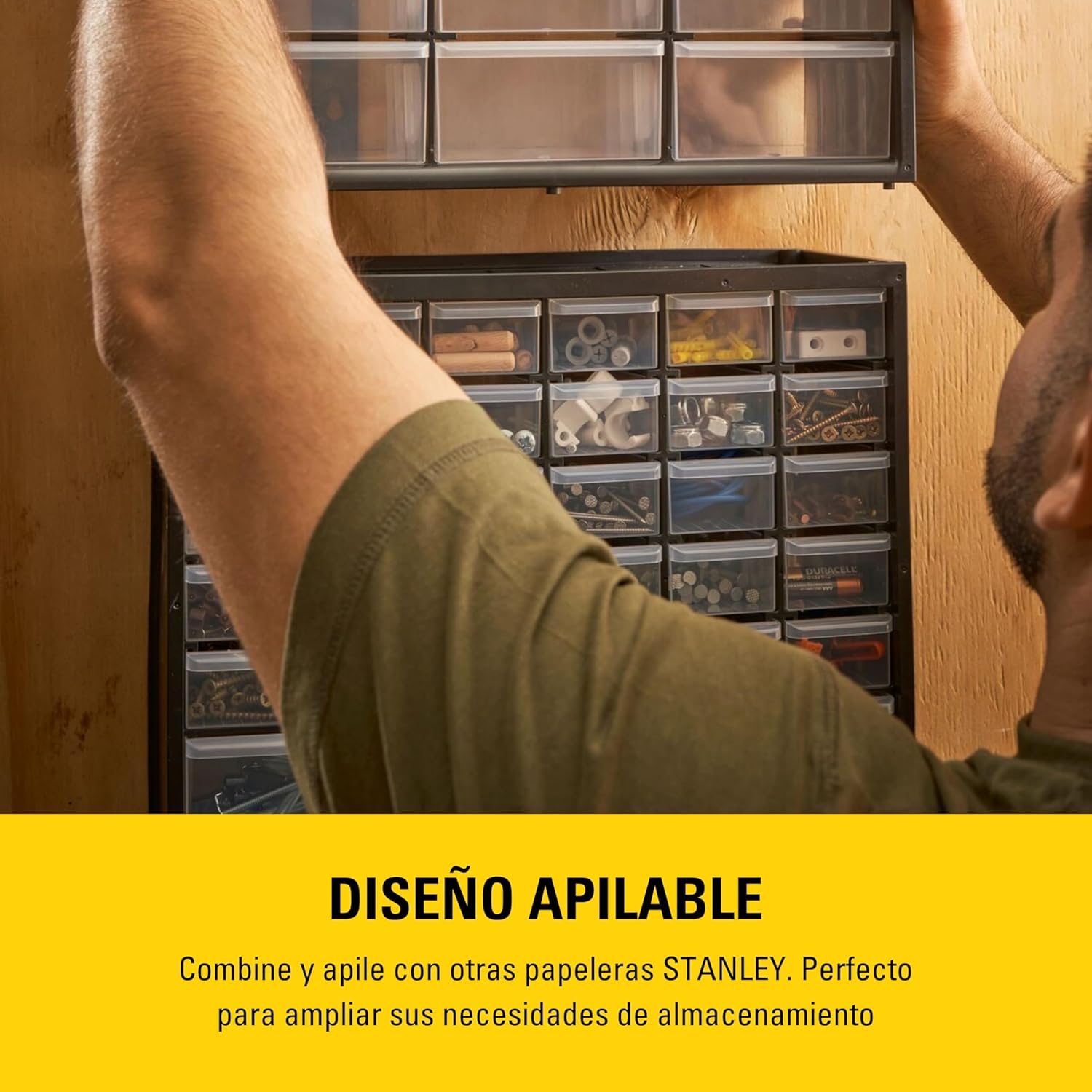 Stanley 1-93-981 Caixa de armazenamento com 39 compartimentos