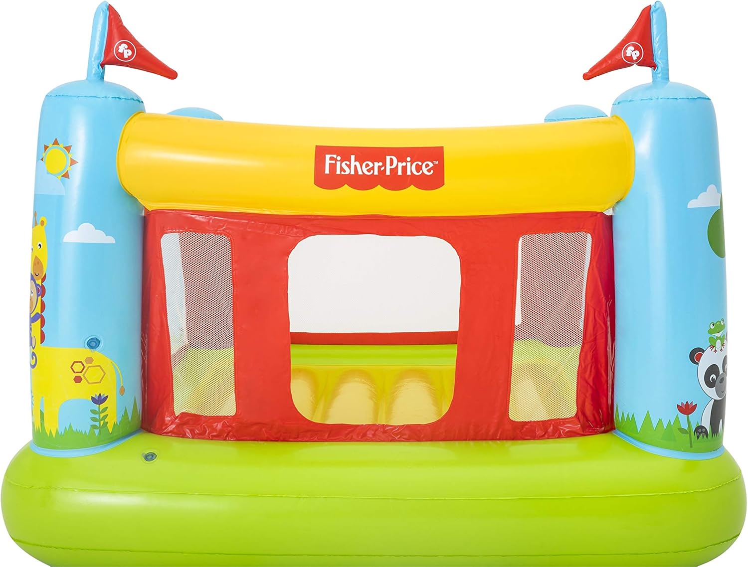 Bestway- Fisher Price Licensing Castillo Hinchable, Multicolor (6942138973716)
