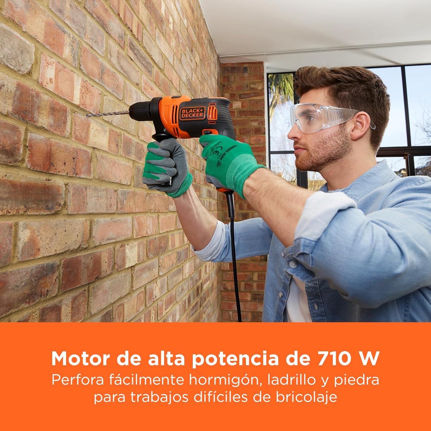 Black+Decker BEH550 Berbequim percutor