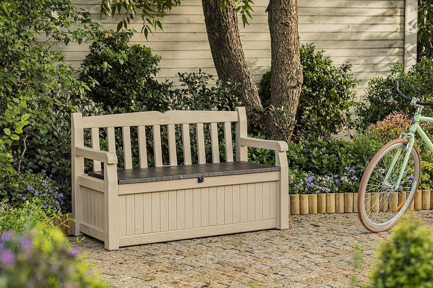 Keter Banco arca exterior, capacidade 265 l