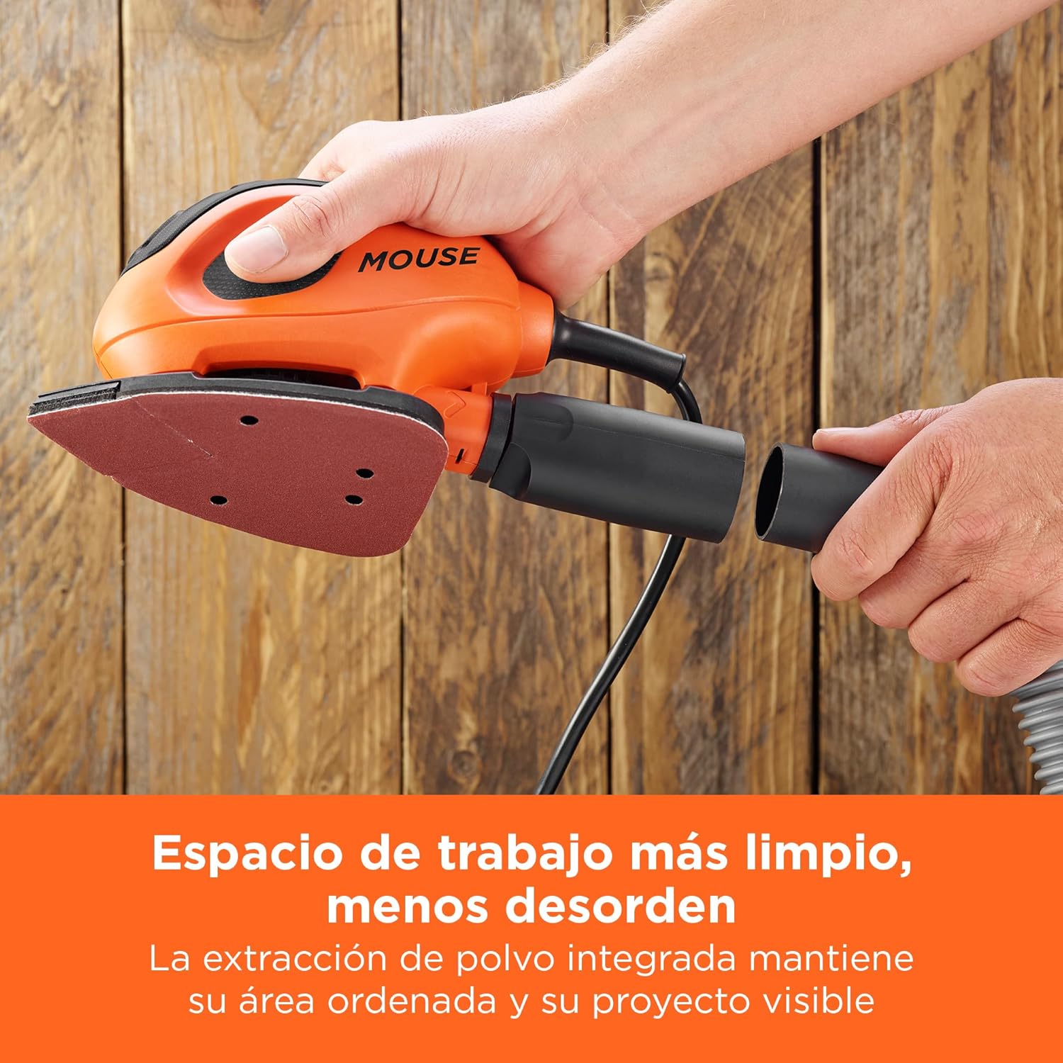 BLACK + DECKER BEW230BC-QS Mouse, Lixadeira de detalhe, 55 W