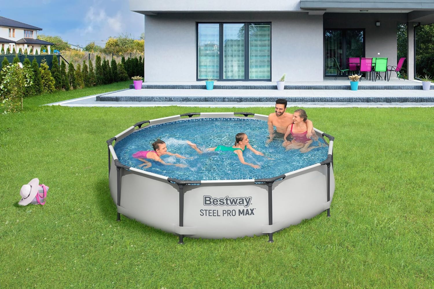 Piscina Pool Frame Ø305x76cm PVC BESTWAY 56408