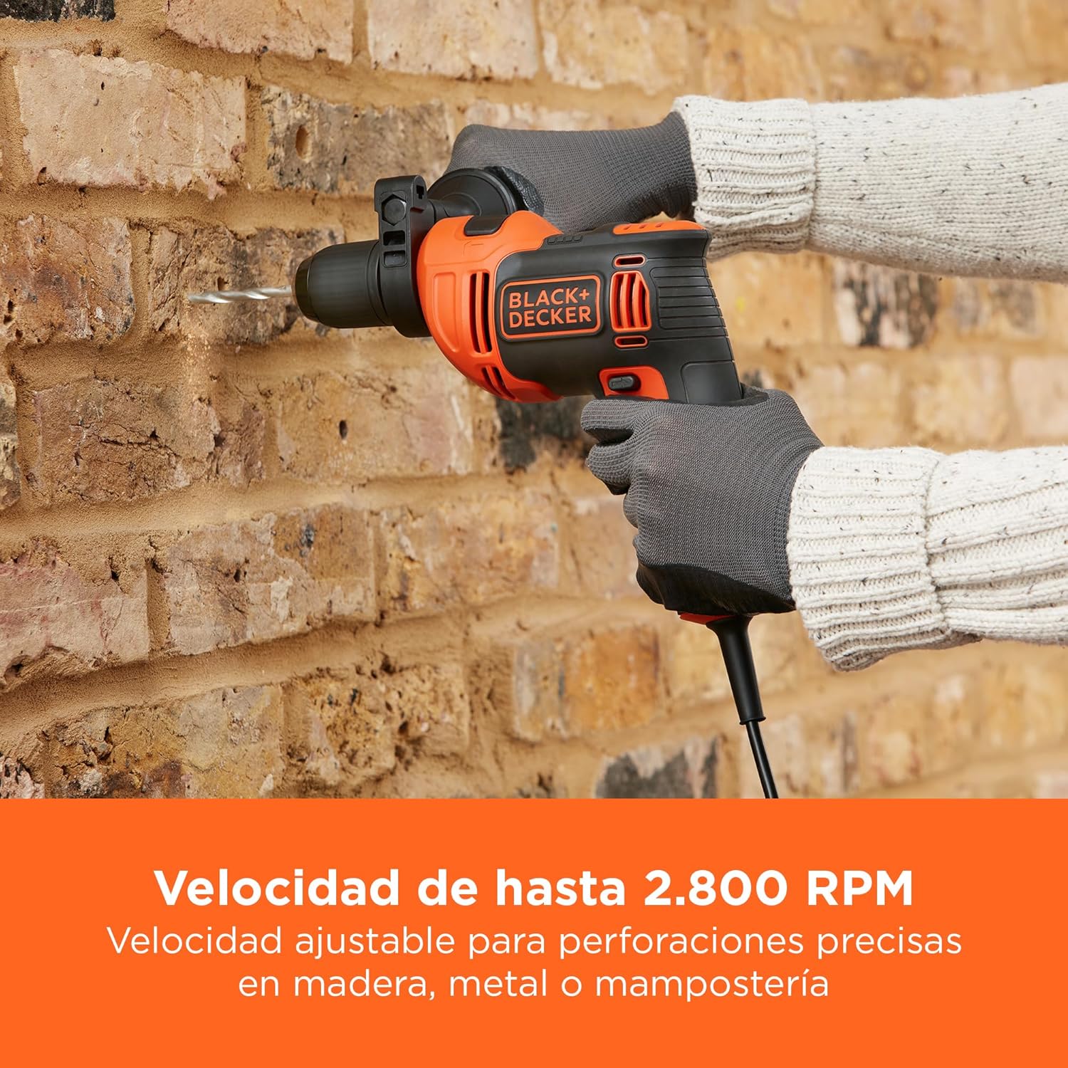 Black+Decker BEH550 Berbequim percutor