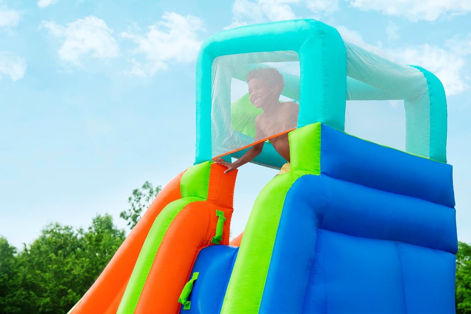 Bestway 12" x 10'6" x 8'10"/3,65 m x 3,20 m x 2,70 m, Turbo Splash mega parque aquático