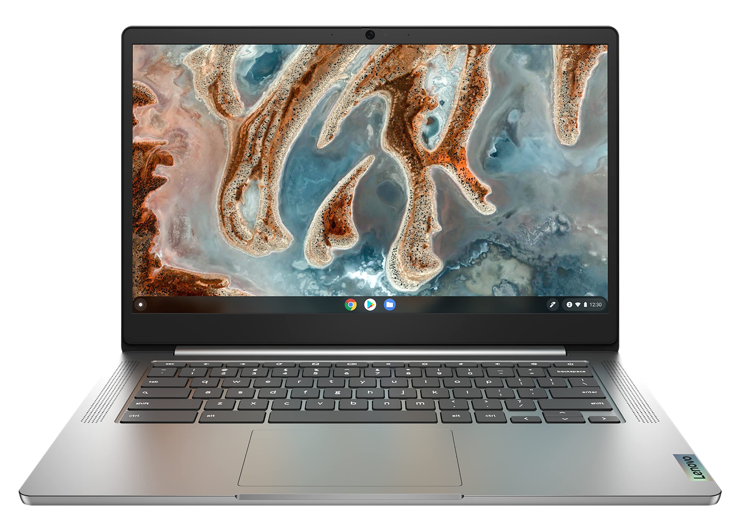 Lenovo IdeaPad Slim 3 Chromebook Gen 8 – Portátil 14" FHD (MediaTek Kompanio 520, 4 GB de RAM, 64 GB eMMC, GPU Arm Mali-G52 2EE MC2, ChromeOS) BLU – Teclado QWERTY espanhol
