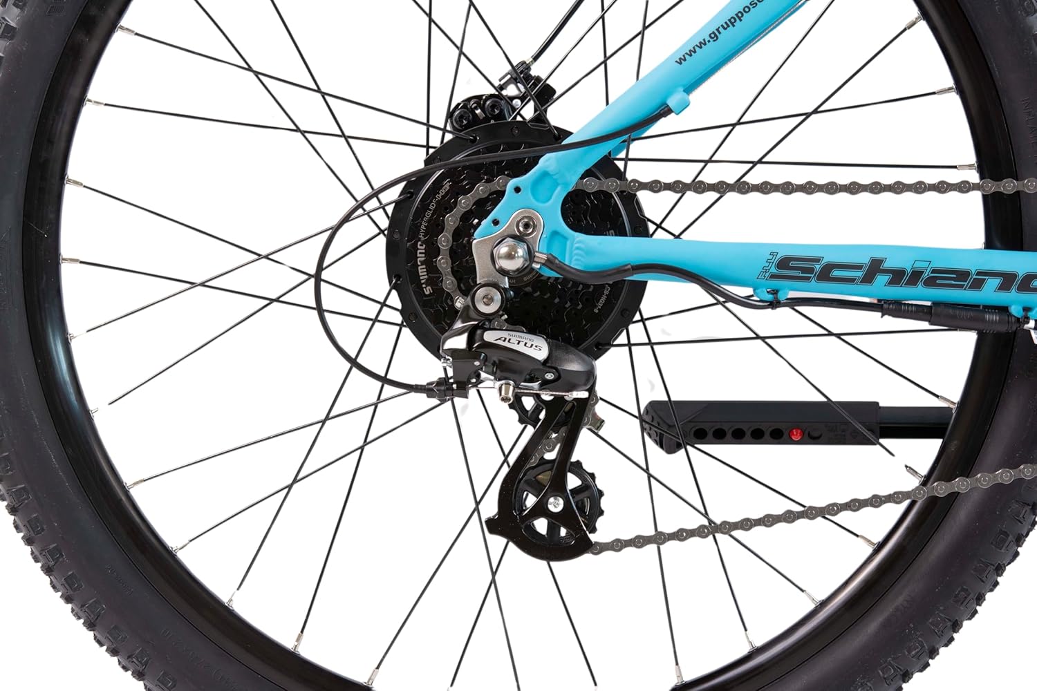 F.lli Schiano Braver, Bicicleta Electrica MTB, 27.5", Batería 36V 11.6Ah Extraíble, Motor 250W 50Nm, Bici Electrica de Montaña, Unisex Adulto