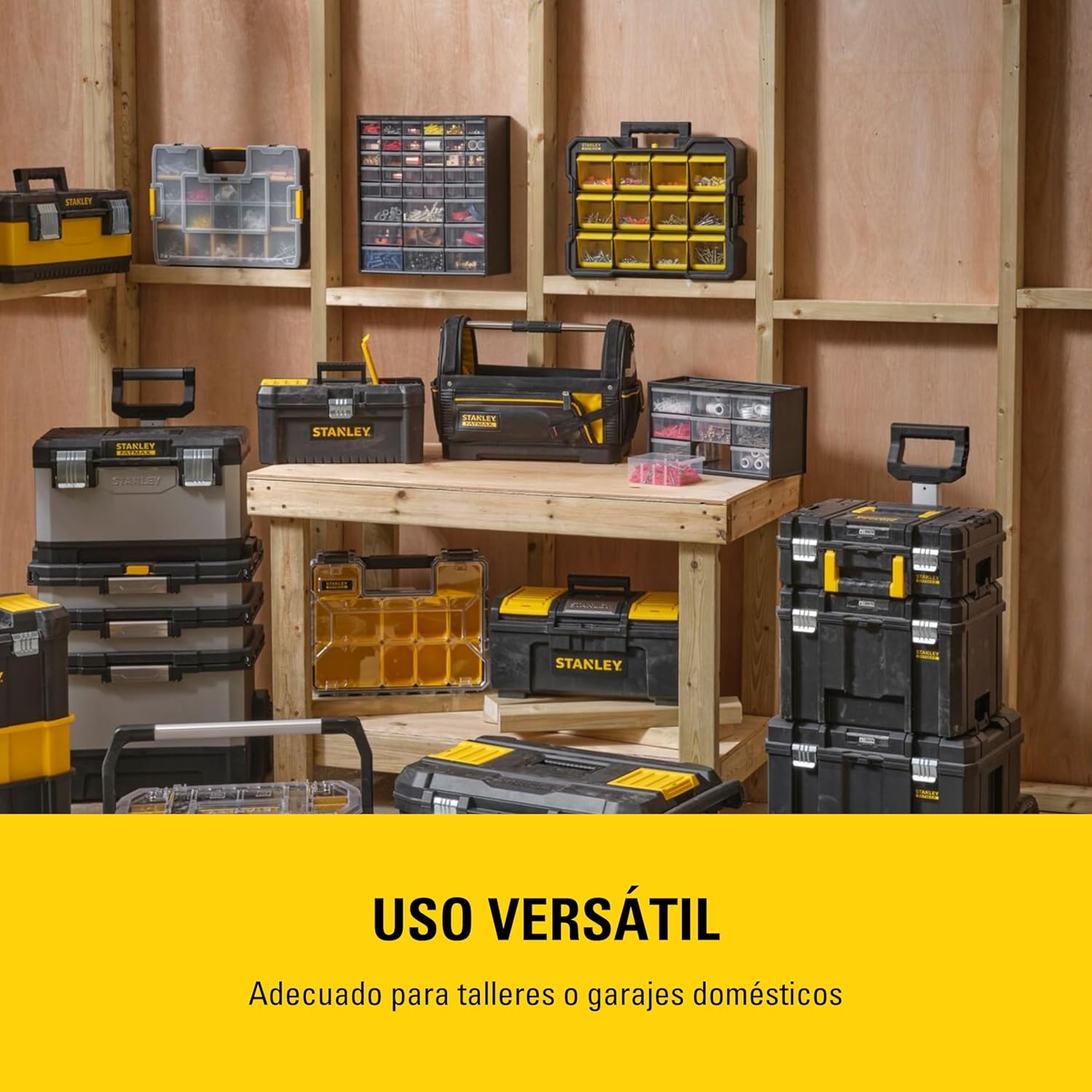 Stanley 1-93-981 Caixa de armazenamento com 39 compartimentos