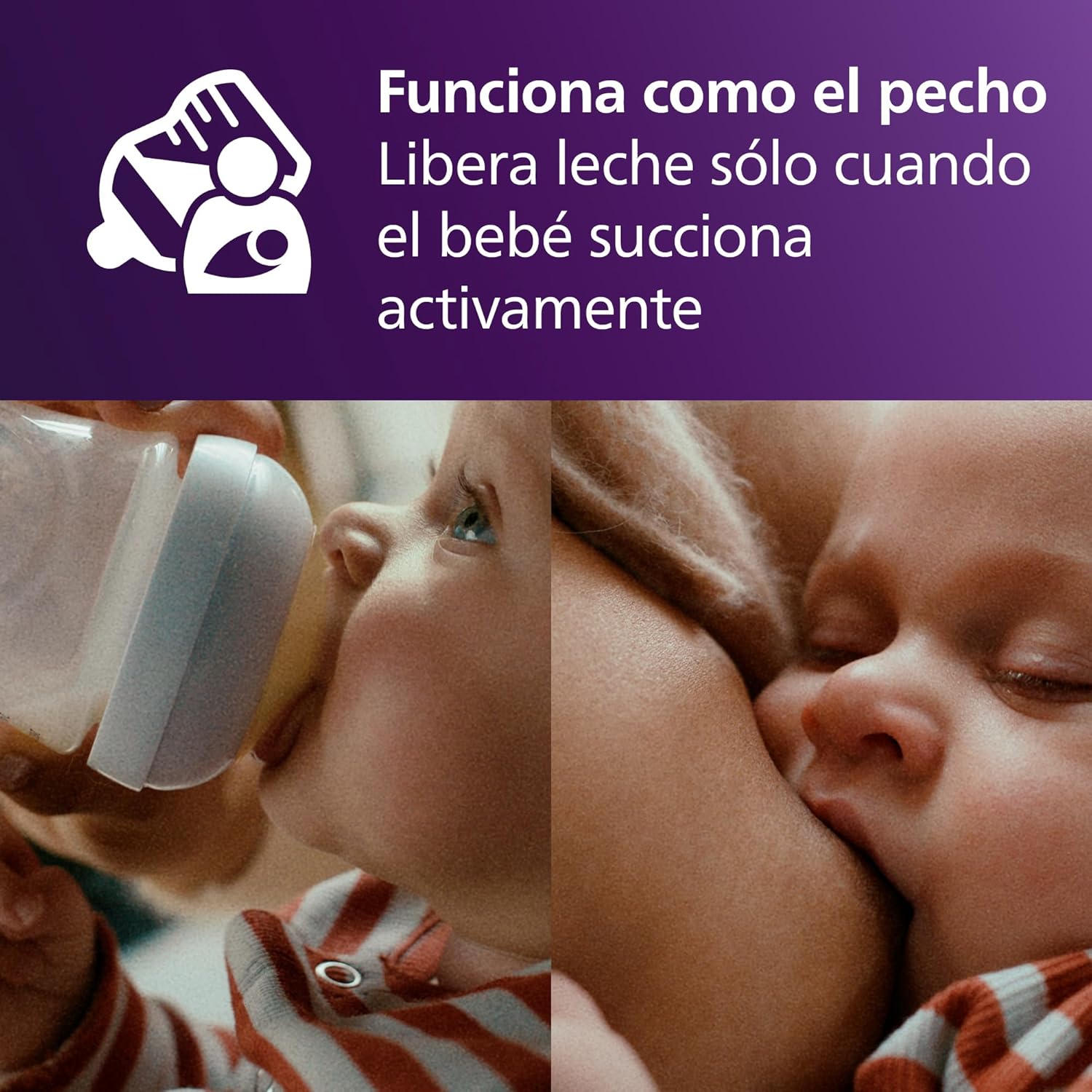 Philips Avent Set de presente para recém-nascidos: 4 biberões com sistema AirFree, chupeta ultra macia e escova, 0-12 meses (modelo SCD657/11)