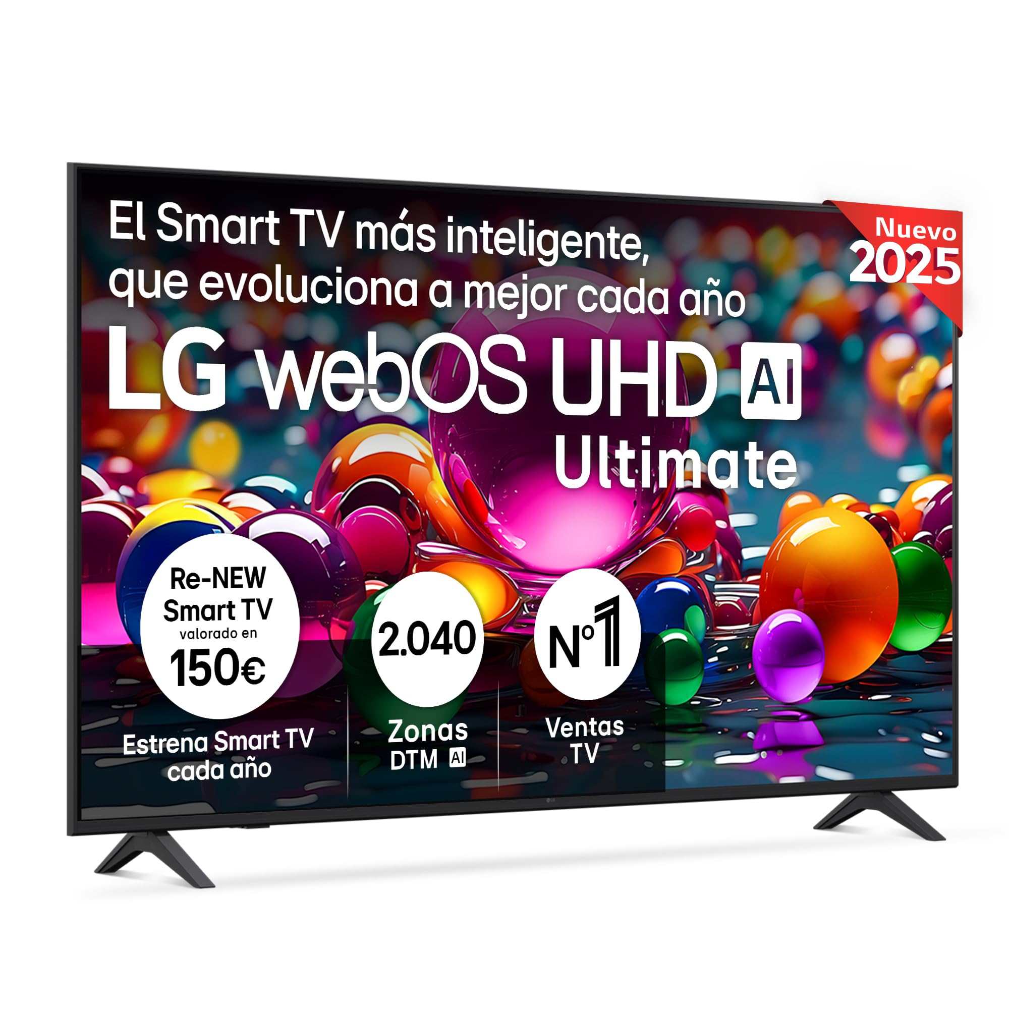 LG 43UT73006LA 43", UHD 4K, série UT73, Smart TV, WebOS24, Processador a5, HDR10, Dolby Digital Plus, SmartTV, 3840x2160, preto