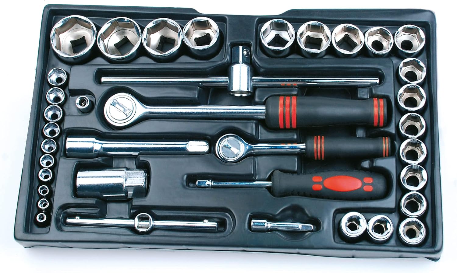 Mannesmann M29066 Caixa de ferramentas equipada com 155 peças