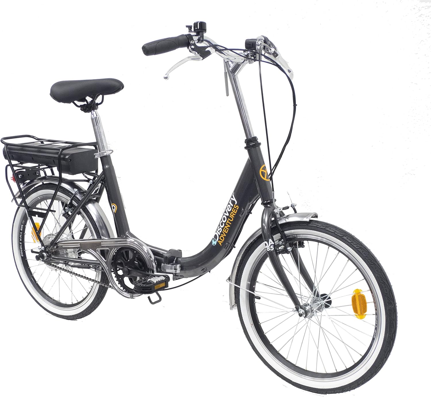 Discovery E1000 Rear Motor 24v bicicleta elétrica dobrável 20" cor preta antracite, adultos unissexo, cinzento-escuro metalizado