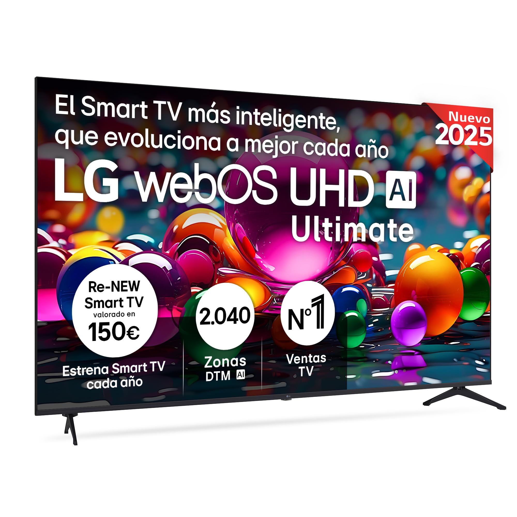 LG 43UT73006LA 43", UHD 4K, série UT73, Smart TV, WebOS24, Processador a5, HDR10, Dolby Digital Plus, SmartTV, 3840x2160, preto