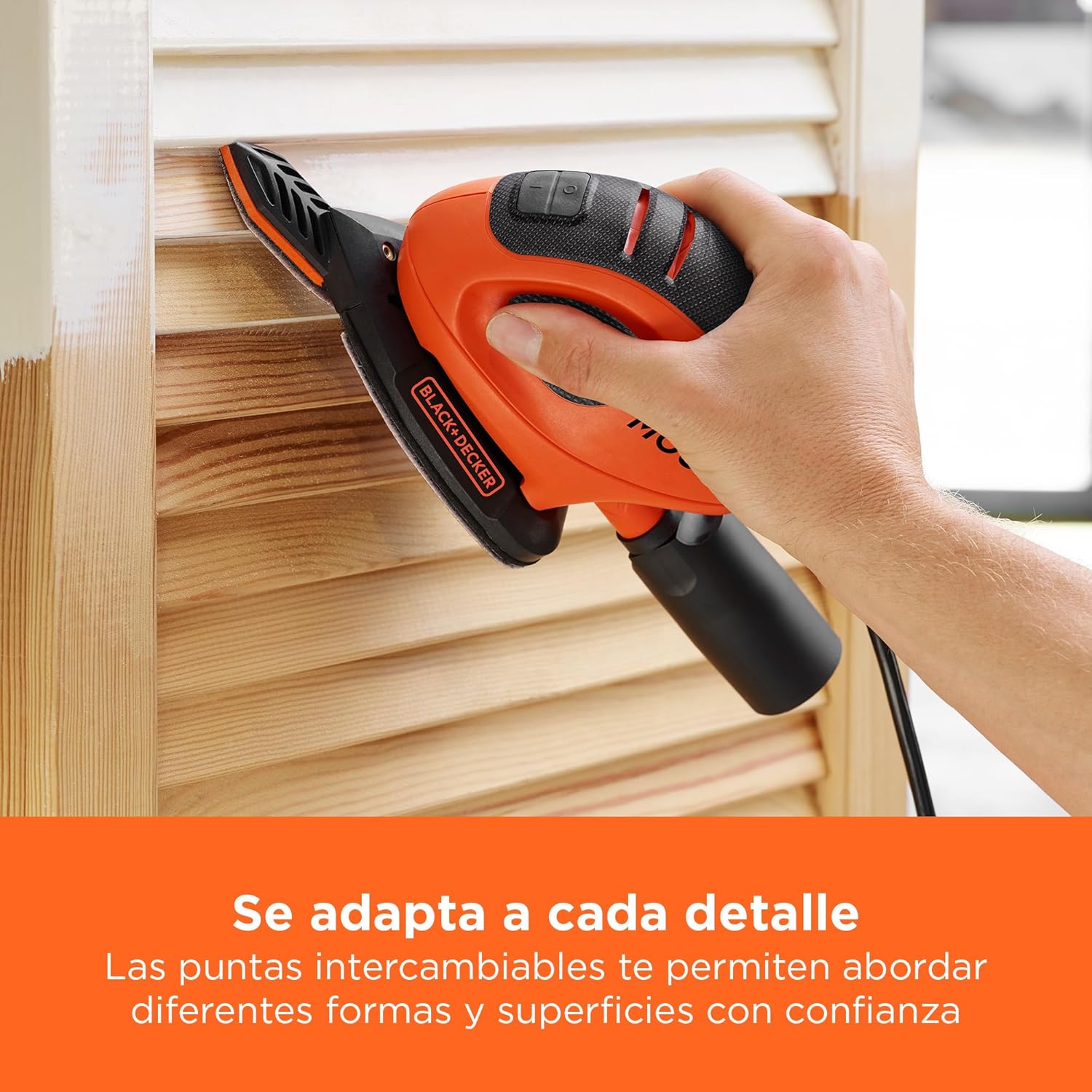 BLACK + DECKER BEW230BC-QS Mouse, Lixadeira de detalhe, 55 W