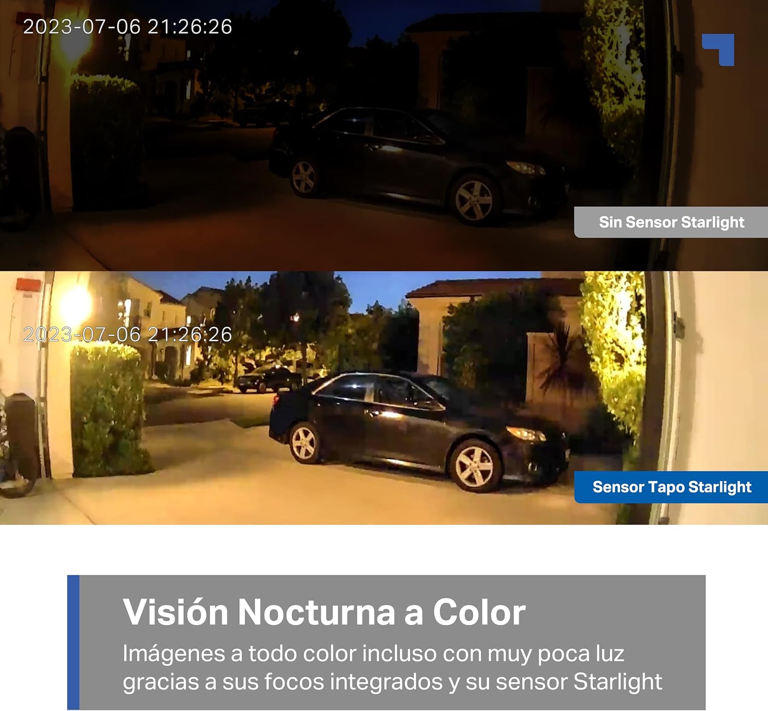 Tapo C120-2K 4MP Câmara de vigilância para interior e exterior, base magnética, focos duplos, suporta cartão SD de até 512 GB, IP66, compatível com Alexa e Google Assistant