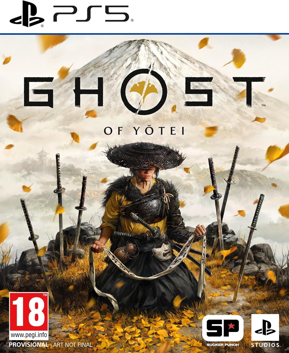 PlayStation 5 - Ghost of Yotei - Standard Edition - Este produto será lançado em 2/Outubro/2025.
