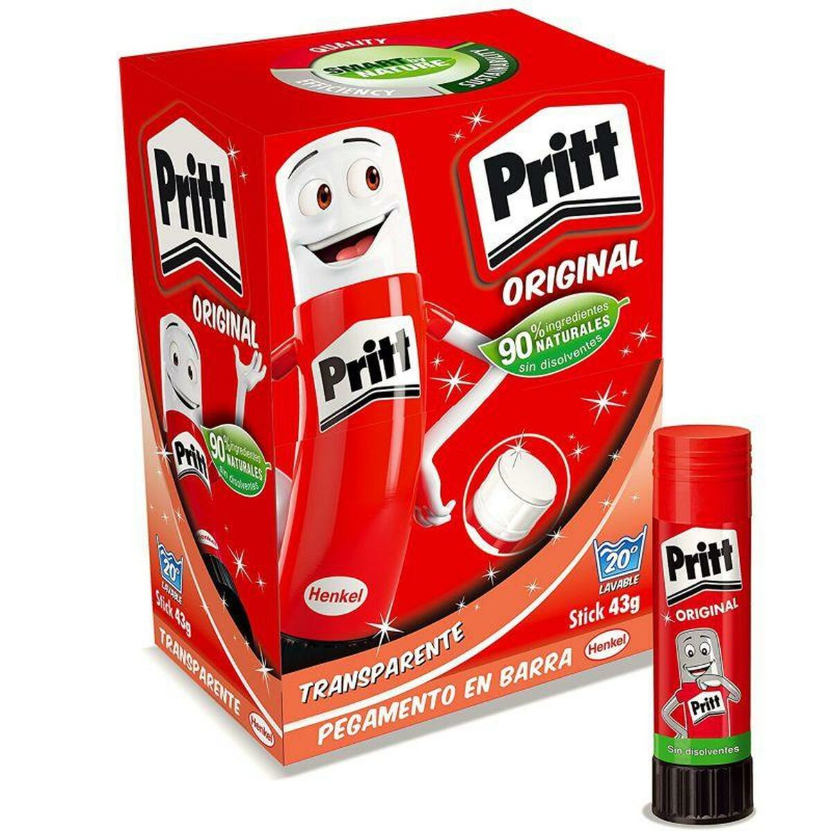 Cola de barra Pritt 001999 15U (1 Unidade)