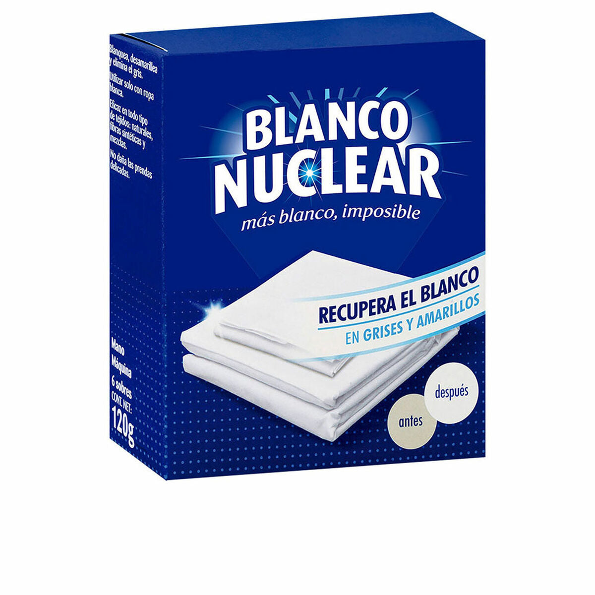 Detergente Tintes Iberia 120 g Branqueador 6 Peças