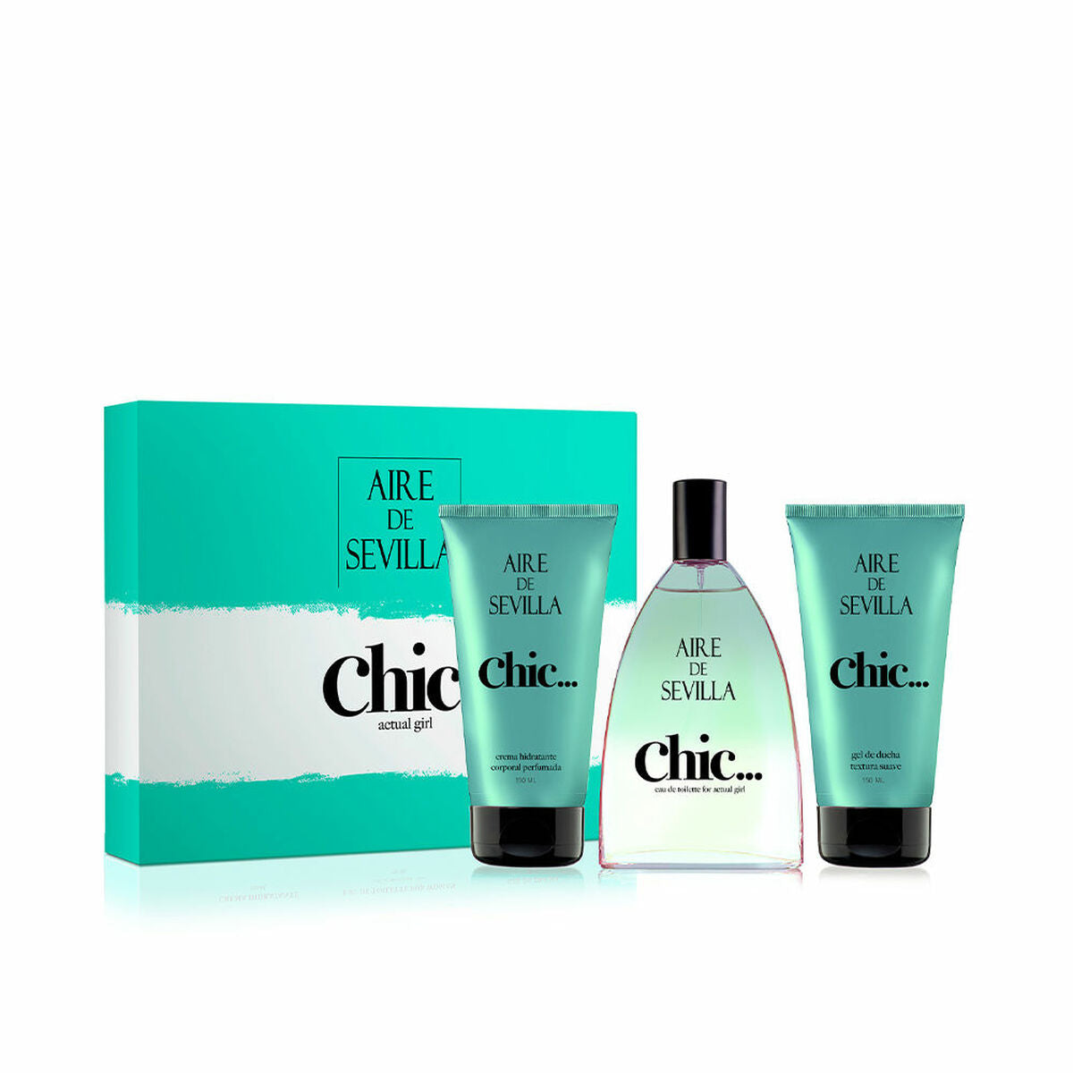 Conjunto de Perfume Mulher Aire de Sevilla Chic… EDT 3 Peças