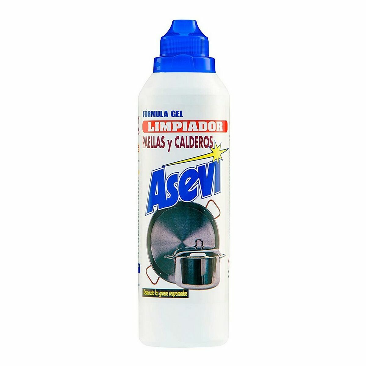 Limpador Asevi 200 ml Caçarolas e panelas