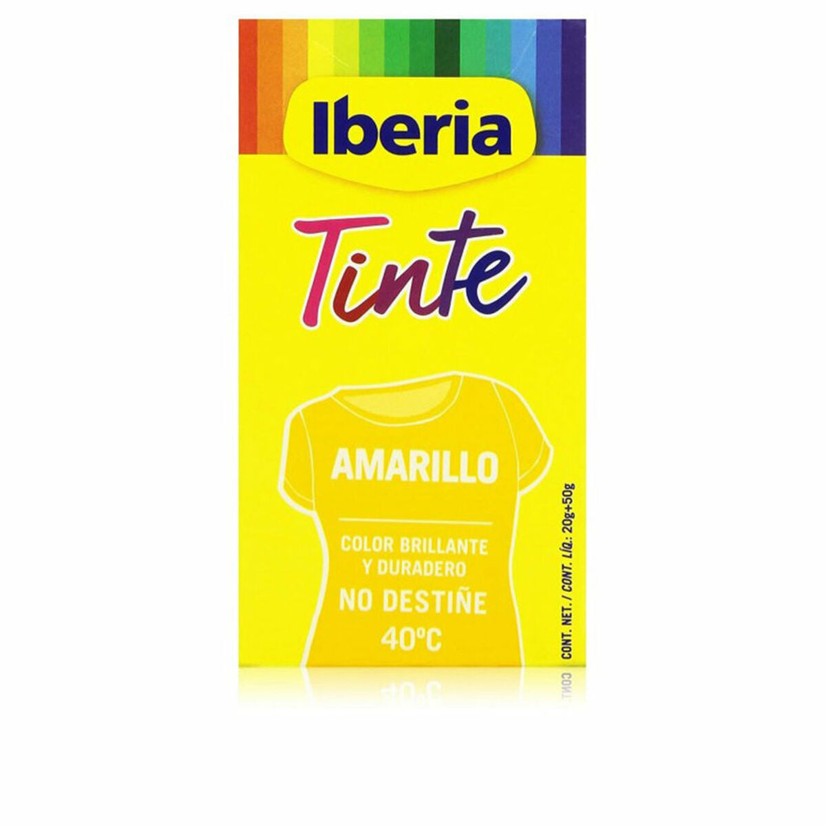 Tinta para Roupa Tintes Iberia   Amarelo 70 g