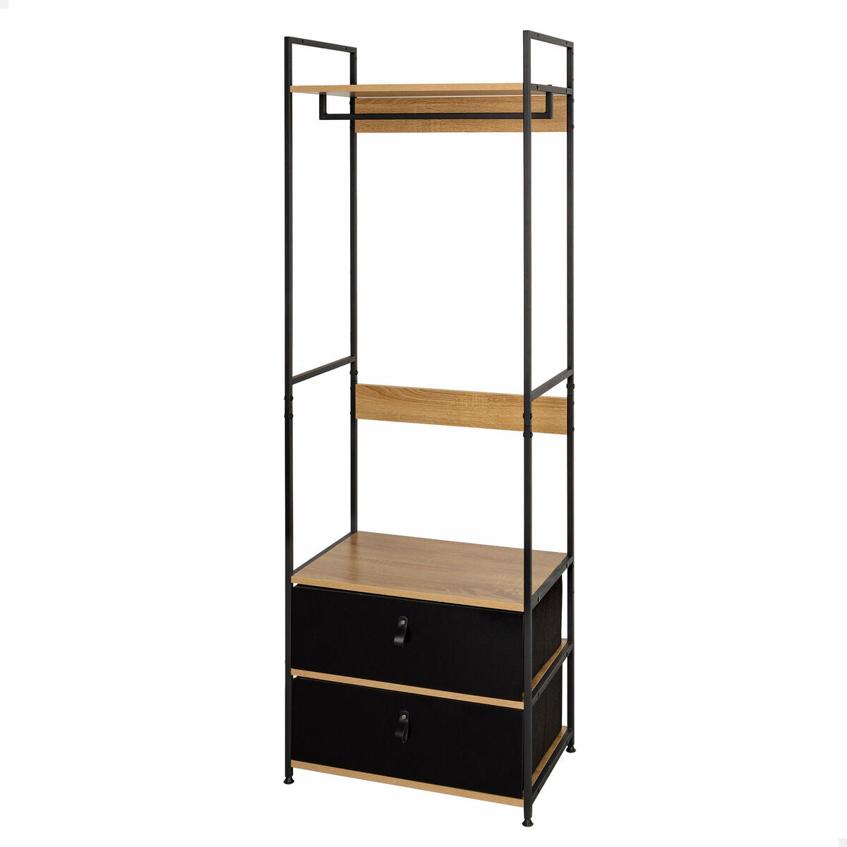 Armário Max Home Tecido Aço Melamina Aglomerado 60 x 175 x 40 cm