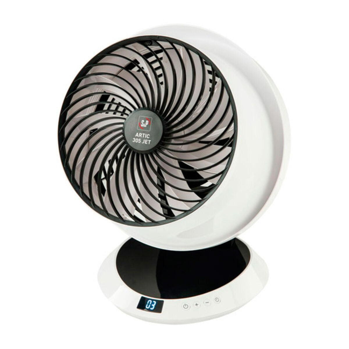Ventilador de Mesa S&P ARTIC-305 JET 30W Preto
