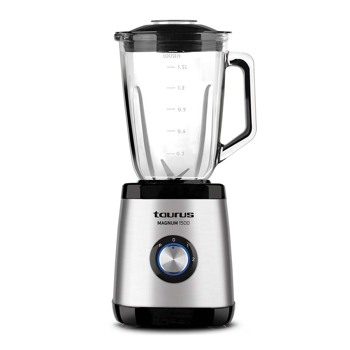 Batedora de Copo Taurus magnum 1500 W 1,5 L Cinzento